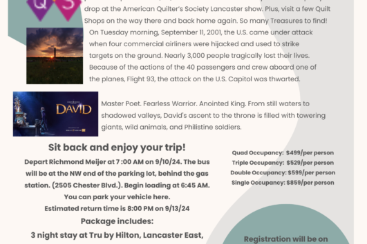 Lancaster Pennsylvania Quilt Show